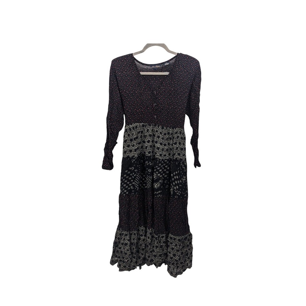Her style women's long sleeve, floral, dress‎ size medium